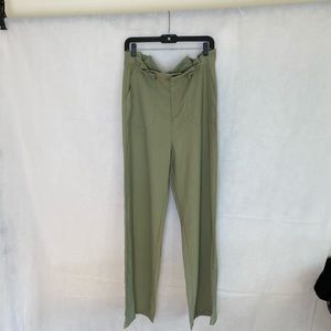 Do+Be Pants Green Pants Wide Leg Large NWOT